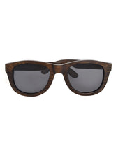 Load image into Gallery viewer, Handmade Coffee Bamboo Sunglasses with Smoke lens